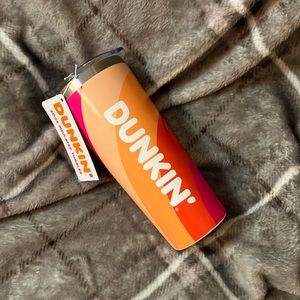 Dunkin logo insulated tumbler NWT